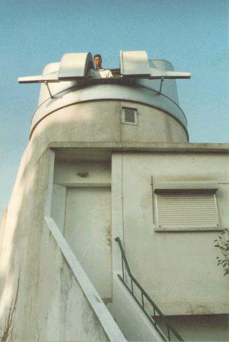 Figure 1: Joaquim Garcia's Observatory at his home (Caxias)
